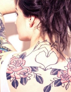 Симпатичные татуировки девушек