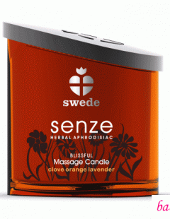 Массажная свеча Swede Senze Massage Candle Blissful, 150 мл с расслабляющим ароматом