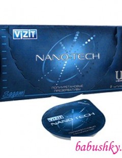 Отличные презервативы Vizit Nano-Tech Полиуретановые (2 шт.)